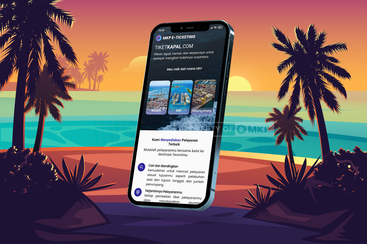 Hadirkan Aplikasi Tiketkapal.com MKP Permudah Akses Pembelian Tiket Kapal