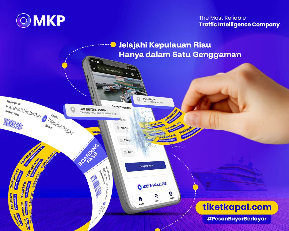 E-Ticketing Pelabuhan Batam-Tanjungpinang: Solusi Praktis Bareng MKP