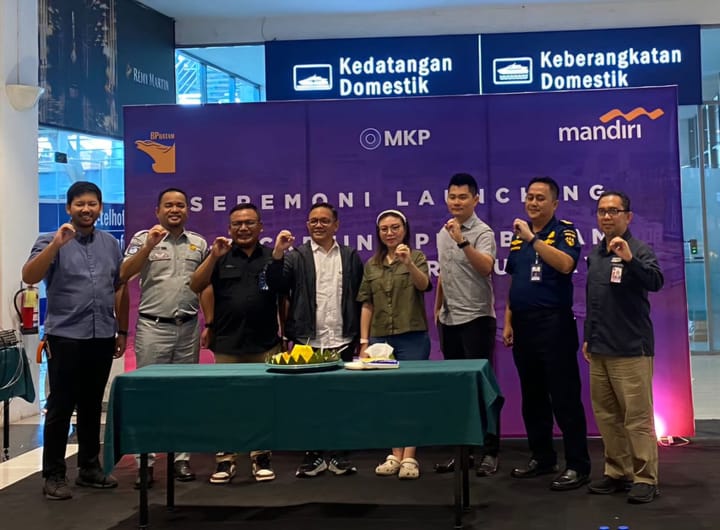 Rayakan Keberhasilan Digitalisasi, MKP, BP Batam, dan Bank Mandiri Syukuran E-Ticketing di Pelabuhan Harbour Bay