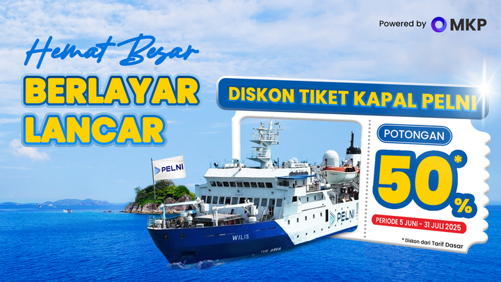 MKP Hadirkan Kemudahan Akses Tiket Kapal PELNI , Dukung Diskon 50% Mulai Juni 2025