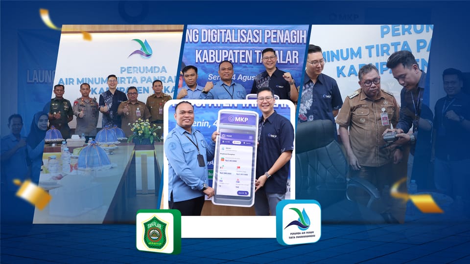 PDAM Takalar Resmi Go Digital! Gandeng MKP Hadirkan Pembayaran Air Non-Tunai, Hadiah Menanti Pengguna Cashless