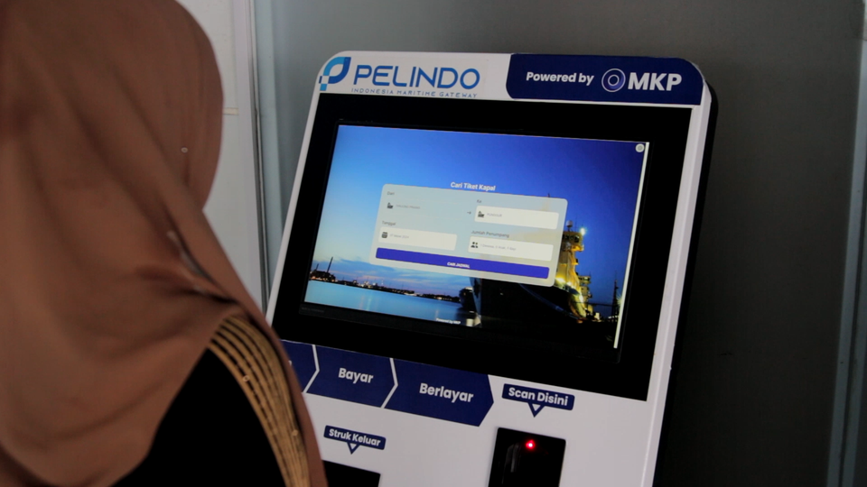 Penumpang beli tiket kapal makin tenang, Bayar cashless lebih gampang