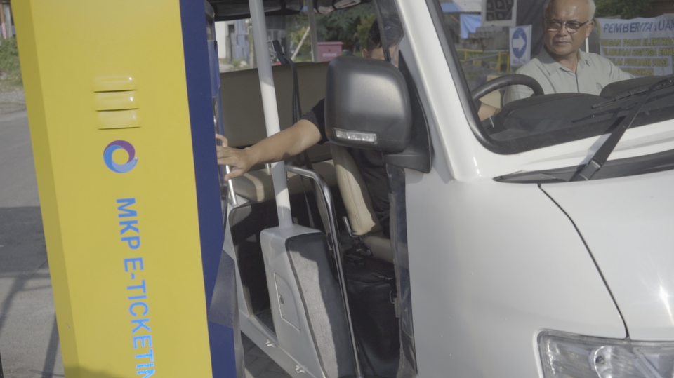 Pelabuhan Sampalan Kini Lebih Cepat Melayani Sistem Parkir Otomatis, Dengan Gate in & Gate out Parkir Jadi Berstandar Nasional